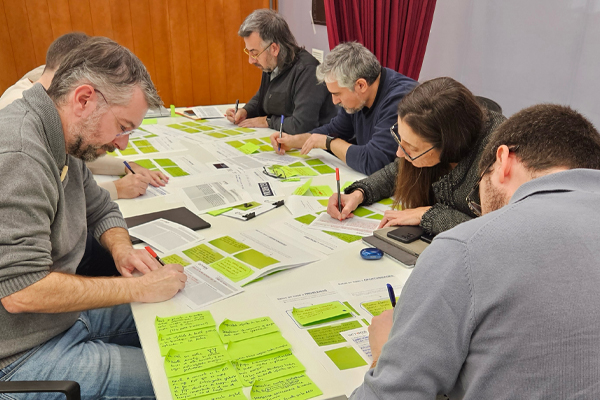 Metodología, preparación y desarrollo de tres talleres de cocreación