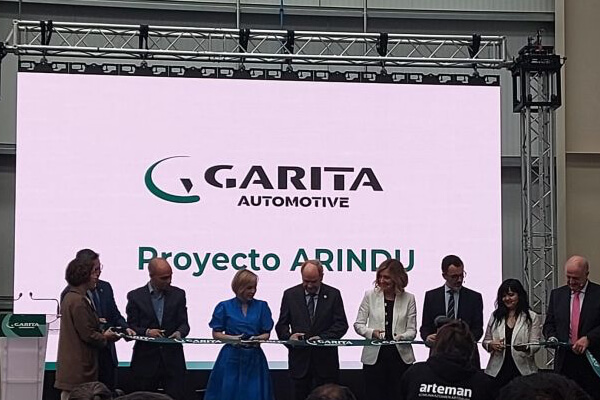 GARITA AUTOMOTIVE ha construido una nueva planta para llevar a cabo su proyecto ARINDU
